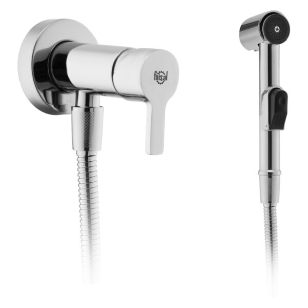 Single Lever Concealed For Toilet Shower (Hot & Cold)